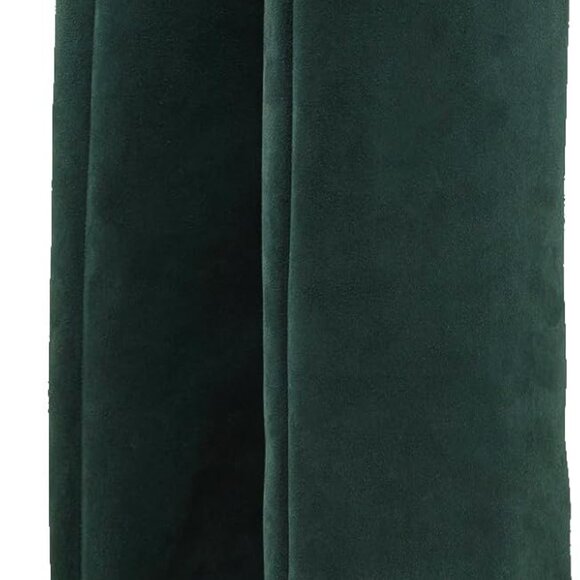 Women's Faux Suede Knee High Boots Wide Calf Square Toe Tall High Heel Shoes - Picture 1 of 5